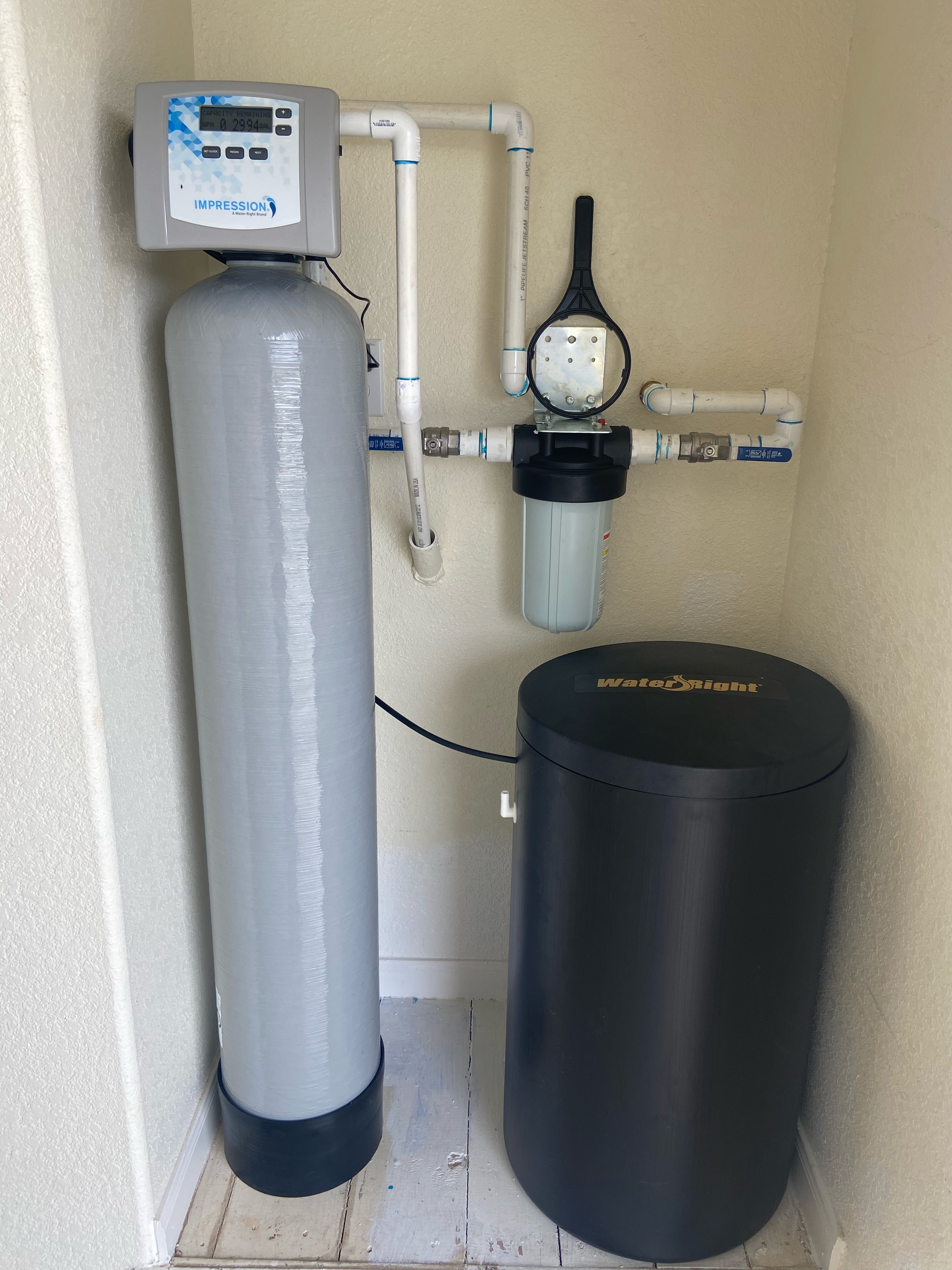 Well Water Home Filter Installation